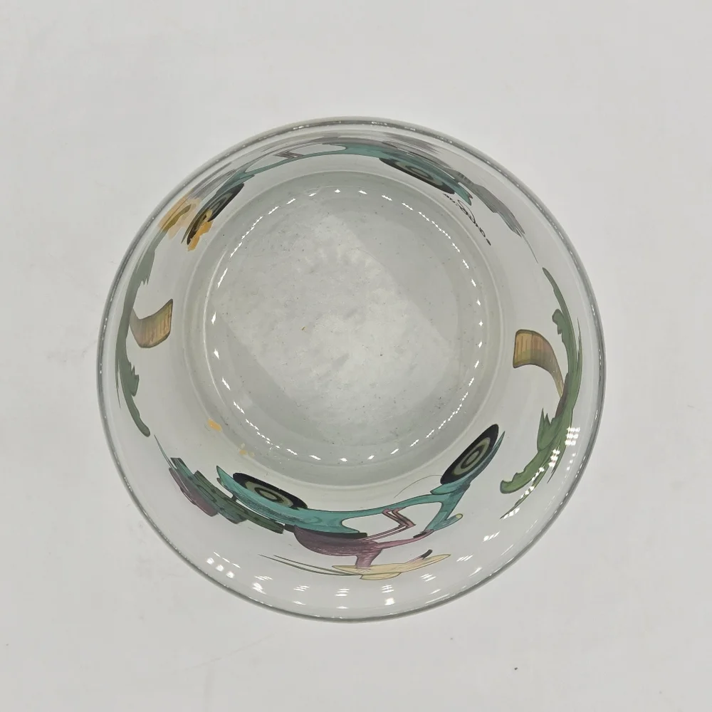 Culver Flamingo Scooter Rocks Glass 14oz – Vintage Frosted Barware